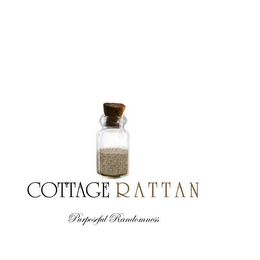 COTTAGE RATTAN PURPOSEFUL RANDOMNESS logo
