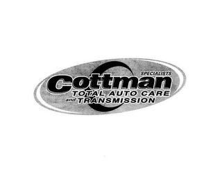 COTTMAN TOTAL AUTO CARE AND TRANSMISSION SPECIALISTS logo