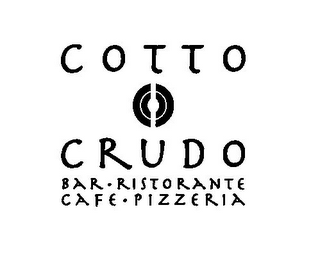 COTTO CRUDO BAR RISTORANTE CAFE · PIZZERIA logo