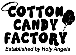 COTTON CANDY FACTORY ESTABLISHED BY HOLY ANGELS logo
