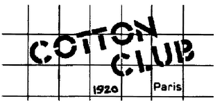 COTTON CLUB 1920 PARIS logo