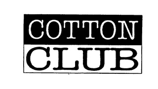 COTTON CLUB logo