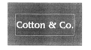 COTTON & CO. logo