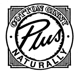 COTTON GINNY PLUS NATURALLY logo