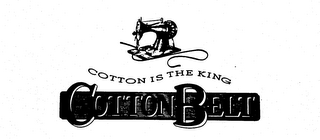 COTTON IS THE KING COTTON BELT logo