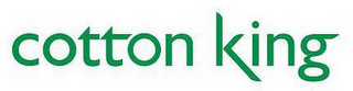 COTTON KING logo