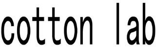 COTTON LAB logo