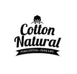 COTTON NATURAL PURE COTTON PURE LIFE logo