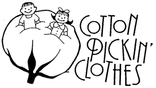COTTON PICKIN' CLOTHES logo