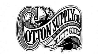 COTTON SUPPLY CO. QUALITY GOODS logo