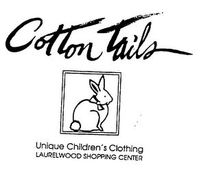 COTTON TAILS UNIQUE CHILDRENS' CLOTHING LAURELWOOD SHOPPING CENTER logo