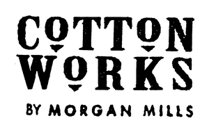 COTTON WORKS BY MORGAN MILLS logo