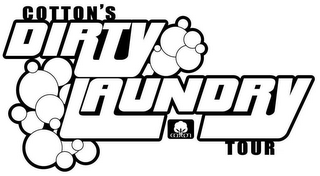 COTTON'S DIRTY LAUNDRY TOUR COTTON logo