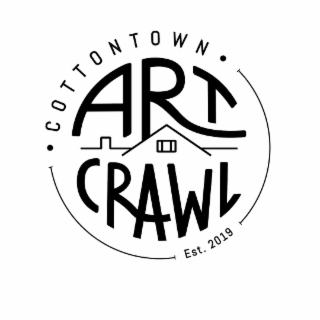 COTTONTOWN ART CRAWL EST. 2019 logo