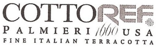 COTTOREF PALMIERI 1660 USA FINE ITALIAN TERRACOTTA logo