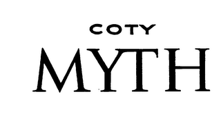 COTY MYTH logo