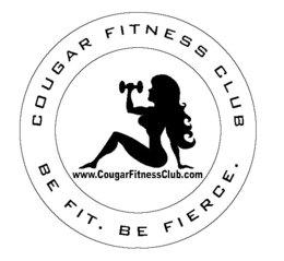 COUGAR FITNESS CLUB BE FIT. BE FIERCE. WWW.COUGARFITNESSCLUB.COM logo