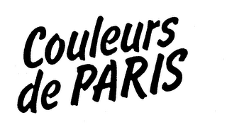 COULEURS DE PARIS logo