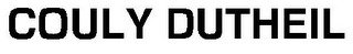 COULY DUTHEIL logo