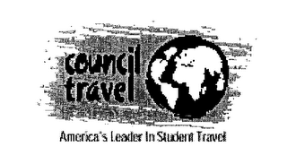 COUNCIL TRAVEL AMERICA'S LEADER IN STUDENT TRAVEL logo