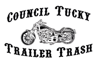 COUNCIL TUCKY TRAILER TRASH logo