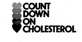 COUNT DOWN ON CHOLESTEROL logo