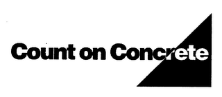 COUNT ON CONCRETE logo