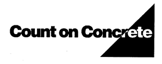 COUNT ON CONCRETE logo