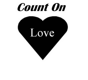 COUNT ON LOVE logo