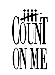 COUNT ON ME logo