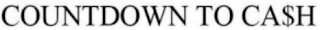 COUNTDOWN TO CASH logo