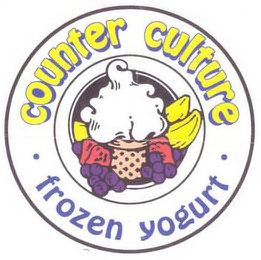 COUNTER CULTURE · FROZEN YOGURT · logo