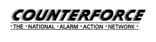 COUNTERFORCE THE NATIONAL ALARM ACTION NETWORK logo