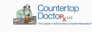 COUNTERTOP DOCTORX LLC "THE LEADER IN SOLID SURFACE & GRANITE RESTORATION" logo