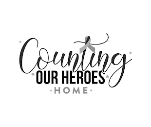 COUNTING OUR HEROES HOME logo