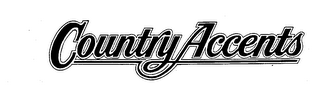 COUNTRY ACCENTS logo
