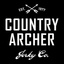 COUNTRY ARCHER JERKY CO. EST. 1977 logo