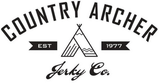 COUNTRY ARCHER JERKY CO. EST. 1977 logo