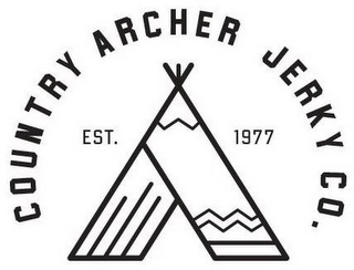COUNTRY ARCHER JERKY CO. EST. 1977 logo