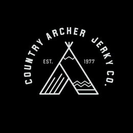 COUNTRY ARCHER JERKY CO. EST. 1977 logo