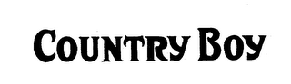 COUNTRY BOY logo