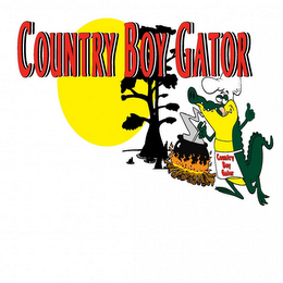 COUNTRY BOY GATOR logo