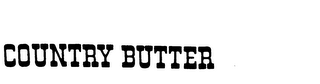 COUNTRY BUTTER logo