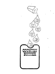COUNTRY BUTTER logo