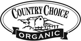 COUNTRY CHOICE ORGANIC logo