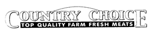 COUNTRY CHOICE TOP QUALITY FARM FRESH MEATS logo