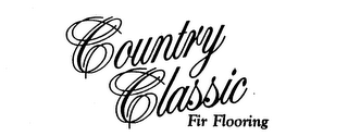 COUNTRY CLASSIC FIR FLOORING logo