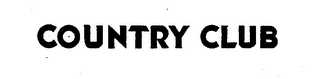 COUNTRY CLUB logo