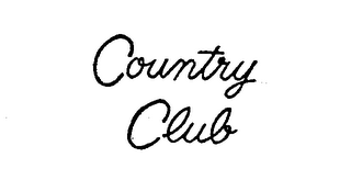 COUNTRY CLUB logo