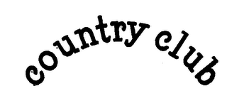 COUNTRY CLUB logo